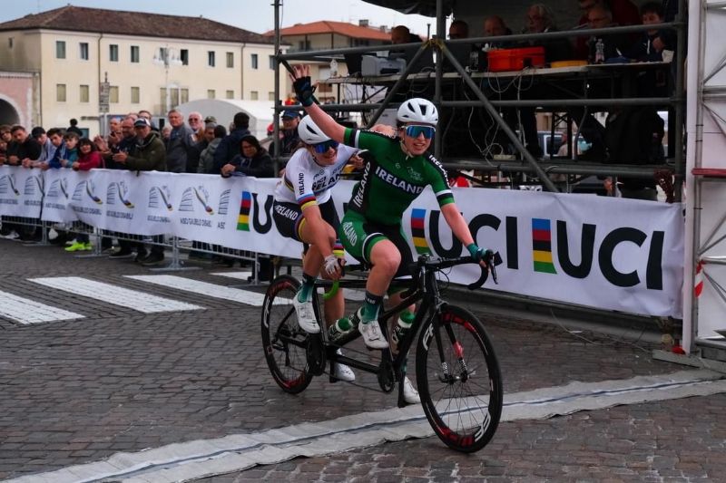Double Gold For Katie-George Dunlevy And Linda Kelly As Ireland Conclude Maniago Para-cycling World Cup 